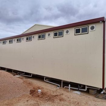 Customised portable toilet blocks and ablution facilities from Out-Back Portable Buildings